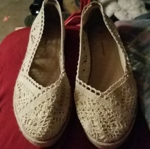 Crochet Espadrille Flats